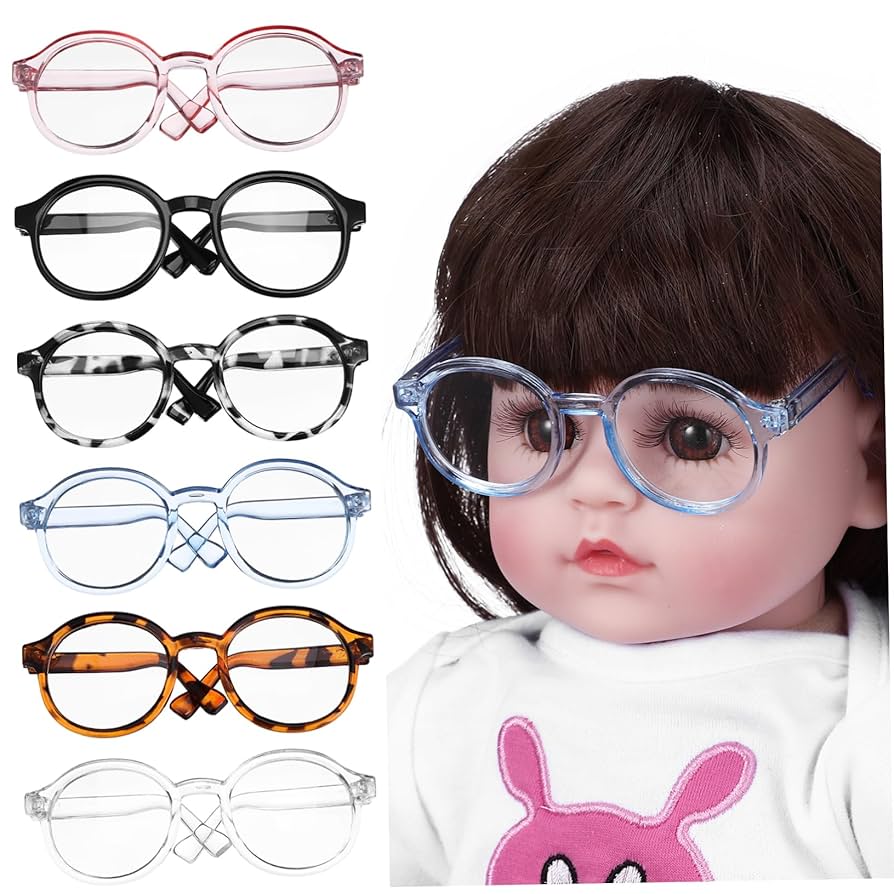 aaa グッズ メガネ 色物 Amazon.co.jp: SKISUNO 6個チュアドールサングラス アクセサリー