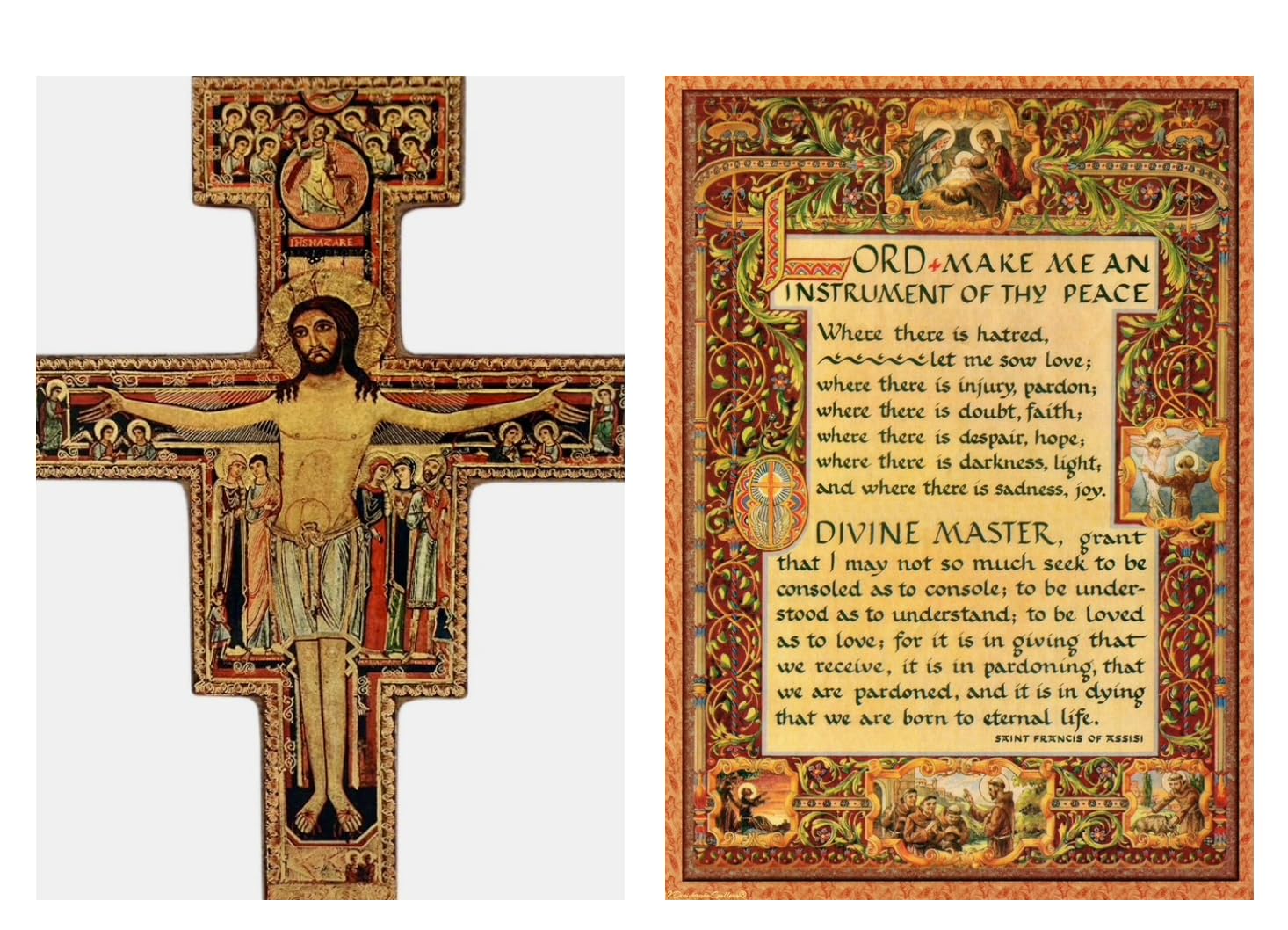 Amazon.co.jp: 5インチ サンダミアーノ十字架 十字架 イタリアの