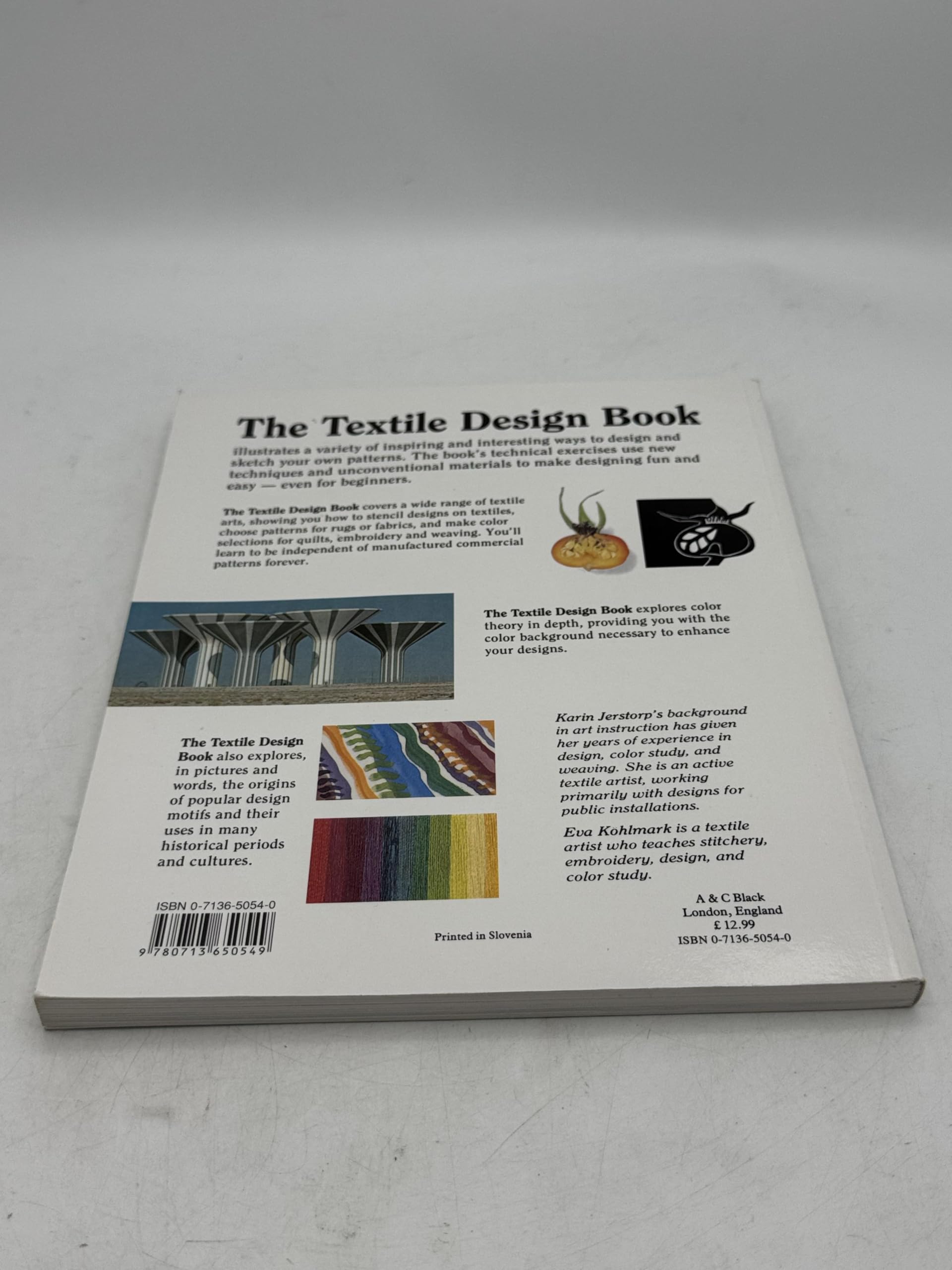 Textile Design Book: Understanding and Creating Patterns, Using Texture, Shape and Colour (Textiles)