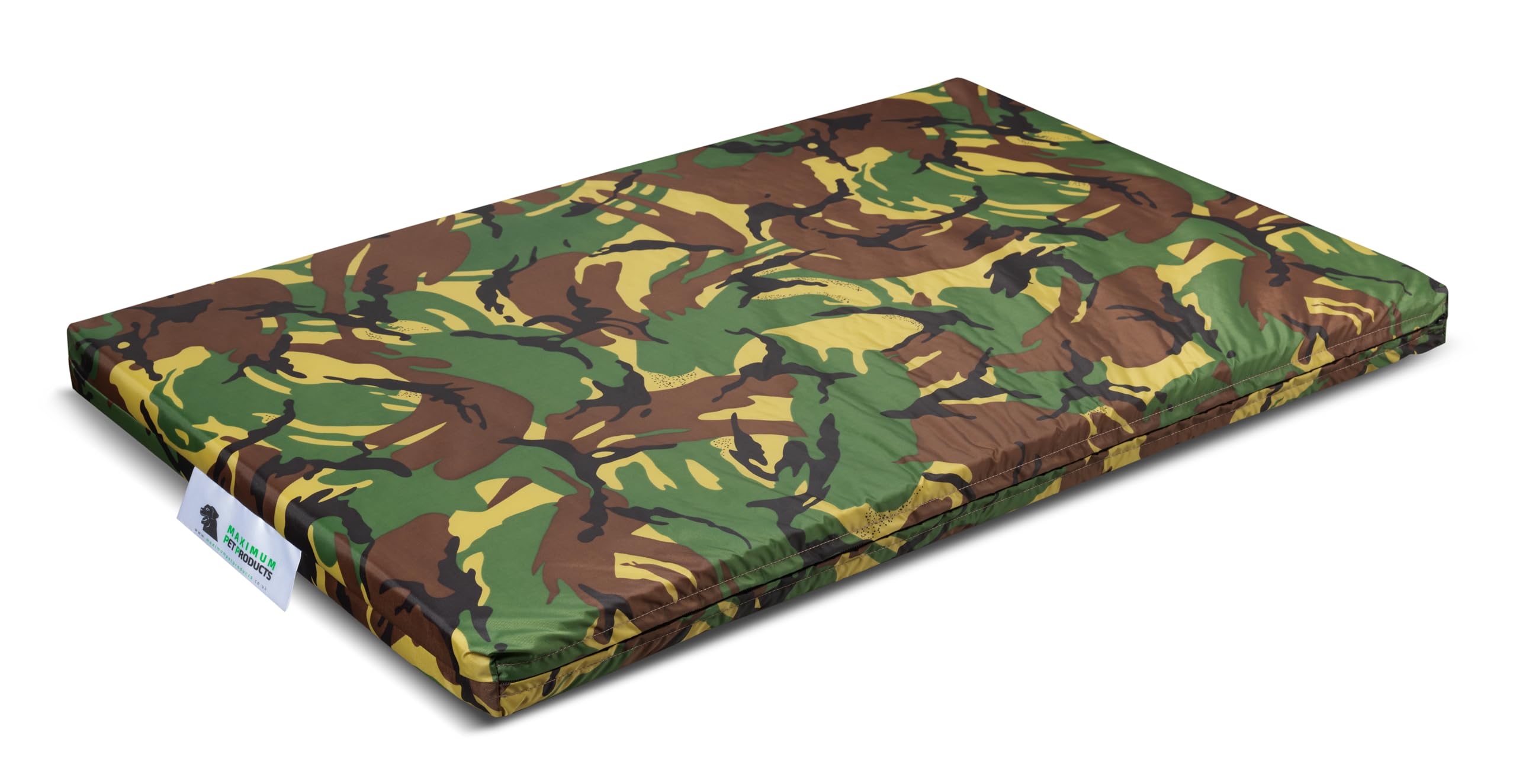 Maximum Pet Products Nylon Zipped Dirty Dog Mat - Waterproof Floor Crate Mat for Dogs, Cats and Small Pets, Various Sizes (camouflage, 120cm x 75cm x 5cm)