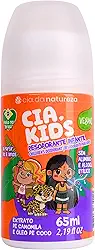 Cia Da Natureza - Desodorante Roll On Cia Da Natureza 65Ml Cia Kids Camomila