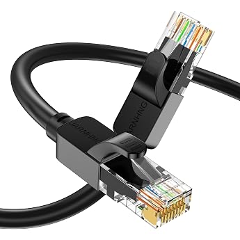 Cat6 LAN Cable Network Cable 3 m UTP 26AWG 500MHz with RJ45 Connectors - For Gaming E-Sports & Office Cat.6