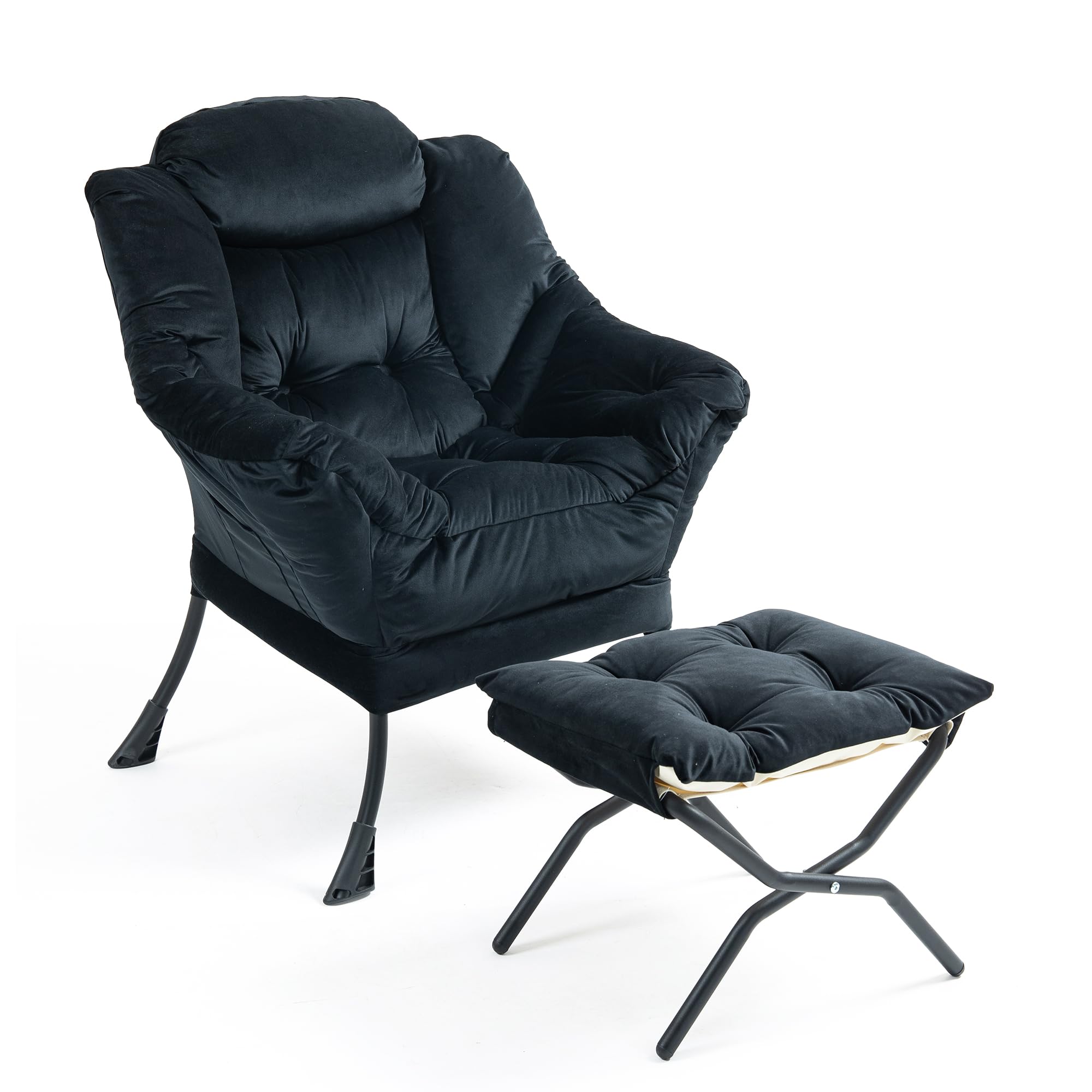 Amazon｜TIANSHU ソファ カウチ 1人掛けソファー オットマン  