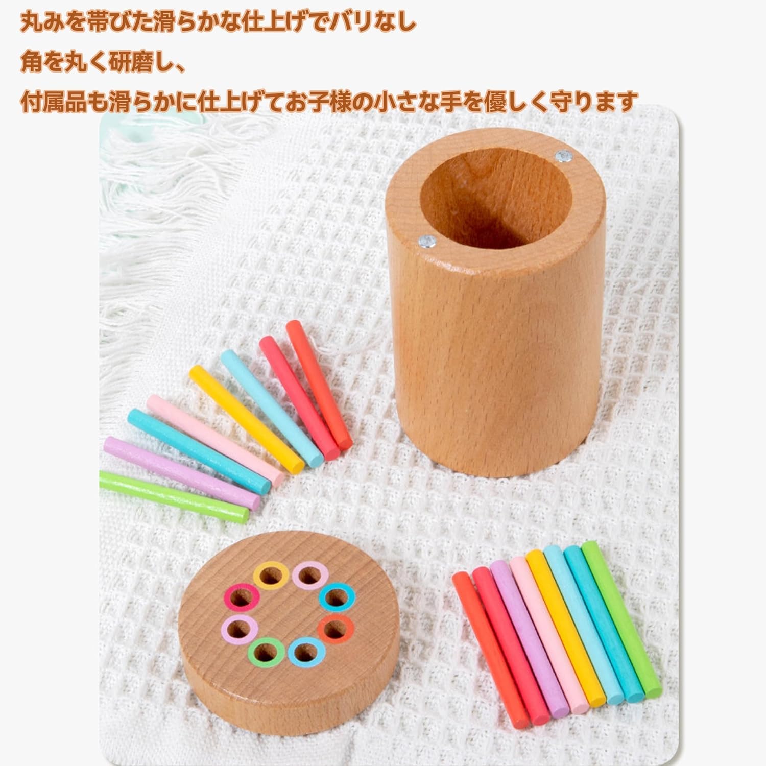【ハンドメイド知育家具】モンテッソーリ式 絵本／天然ひのき材使用／出産祝いにも Amazon.co.jp: 知育玩具 モンテッソーリ式玩具【2025新型】知育玩具