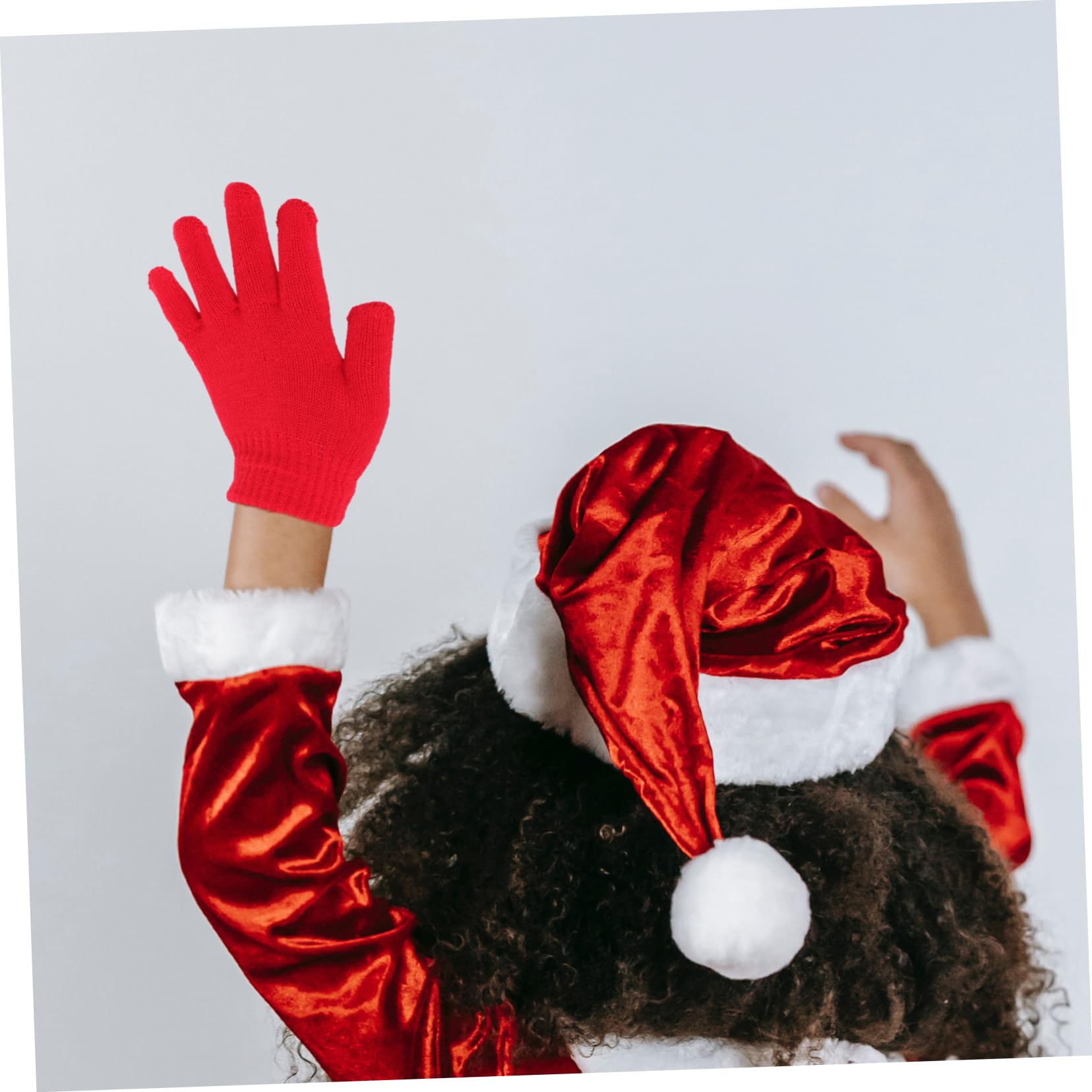GALPADA 48pares Guantes De Invierno Para Niño Niña Cálidos y Creativos De Guantes Completos Adecuados Para Actividades Interiores y Exteriores