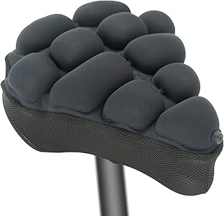 Vanten Fahrradsattel überzug, Innovation for Seating SoftAirSeat Bike Rutschfester Atmungsaktiver Stoßdämpfer Aufblasbarer...