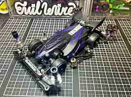 ミニ四駆完成品　B-MAX デュアルリッジjr ミニ四駆 完成品 【B-MAX対応 FM-Aシャーシ】デュアルリッジjr