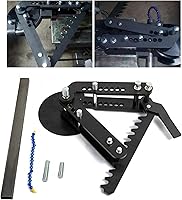 ECOTRIC Manual Tube & Pipe Bender - Black Oxide Steel Ratcheting Handheld, Replaces WFB2, Bends 2" Round Tubing