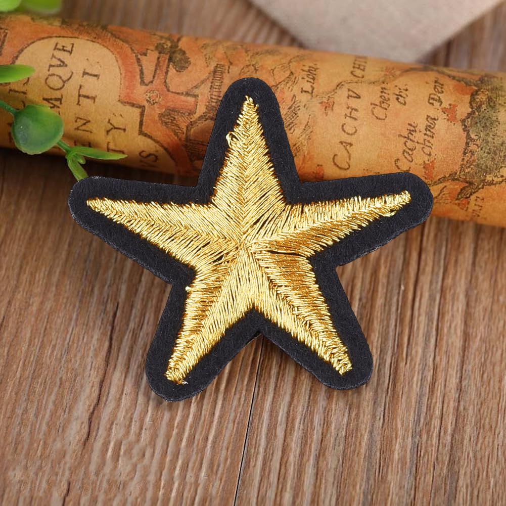 5 Toppe Ricamate Termoadesive - Stelle Marine E Conchiglie Per Decorare Abbigliamento