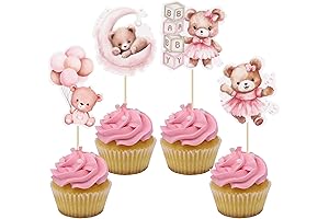 Baby Shower Bear Cupcake Toppers Moon Bear Cake Topper For Baby Shower...