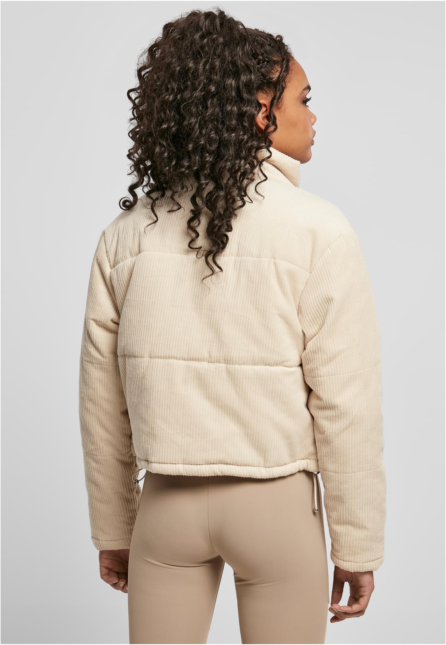 Urban Classics Ladies Corduroy Puffer Jacket Chaqueta de videojuegos Mujer