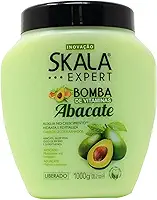 Creme de Tratamento 1Kg Bomba de Vitaminas - Abacate, Skala, Skala, Pacote de 6
