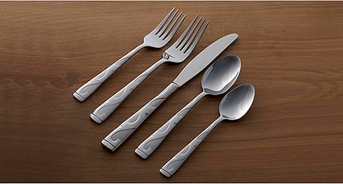 Miniatura 2 de Oneida Tuscany Juego de cubiertos., Plateado
