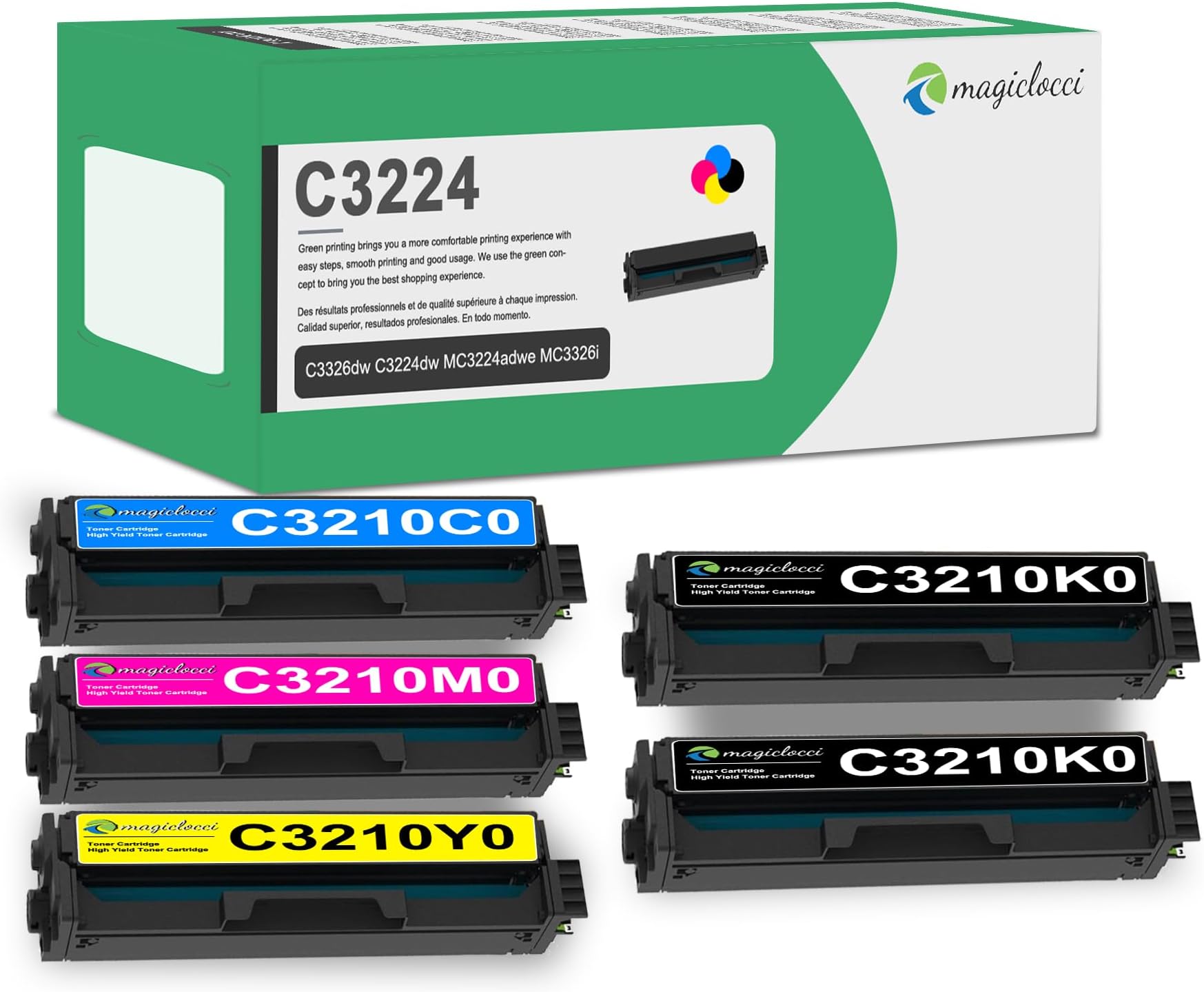 C3210K0 High Yield Toner Cartridge (1Pack) Compatible