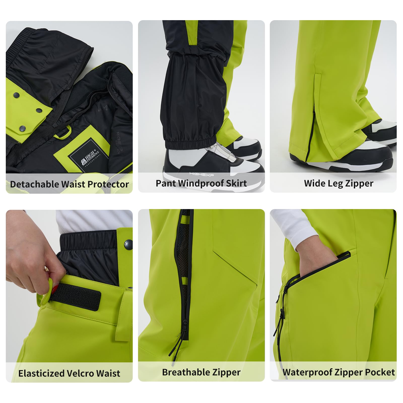 Skihose, Schneehose, wasserdicht, Winter, Wandern, Snowboardhose, warm, für Damen und Herren