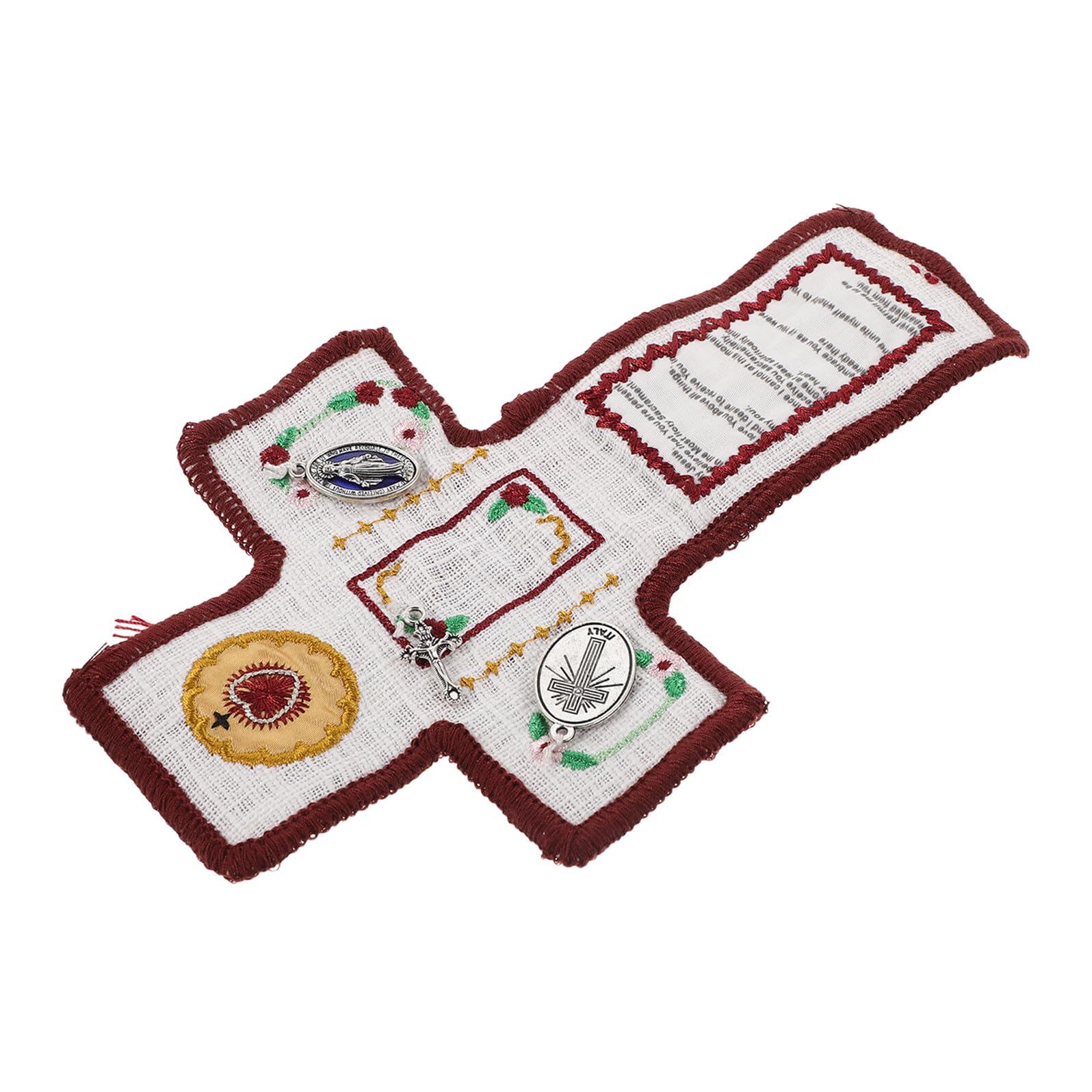 Bolsa compacta para accesorios de oración y obsequio cristiano navideño 8