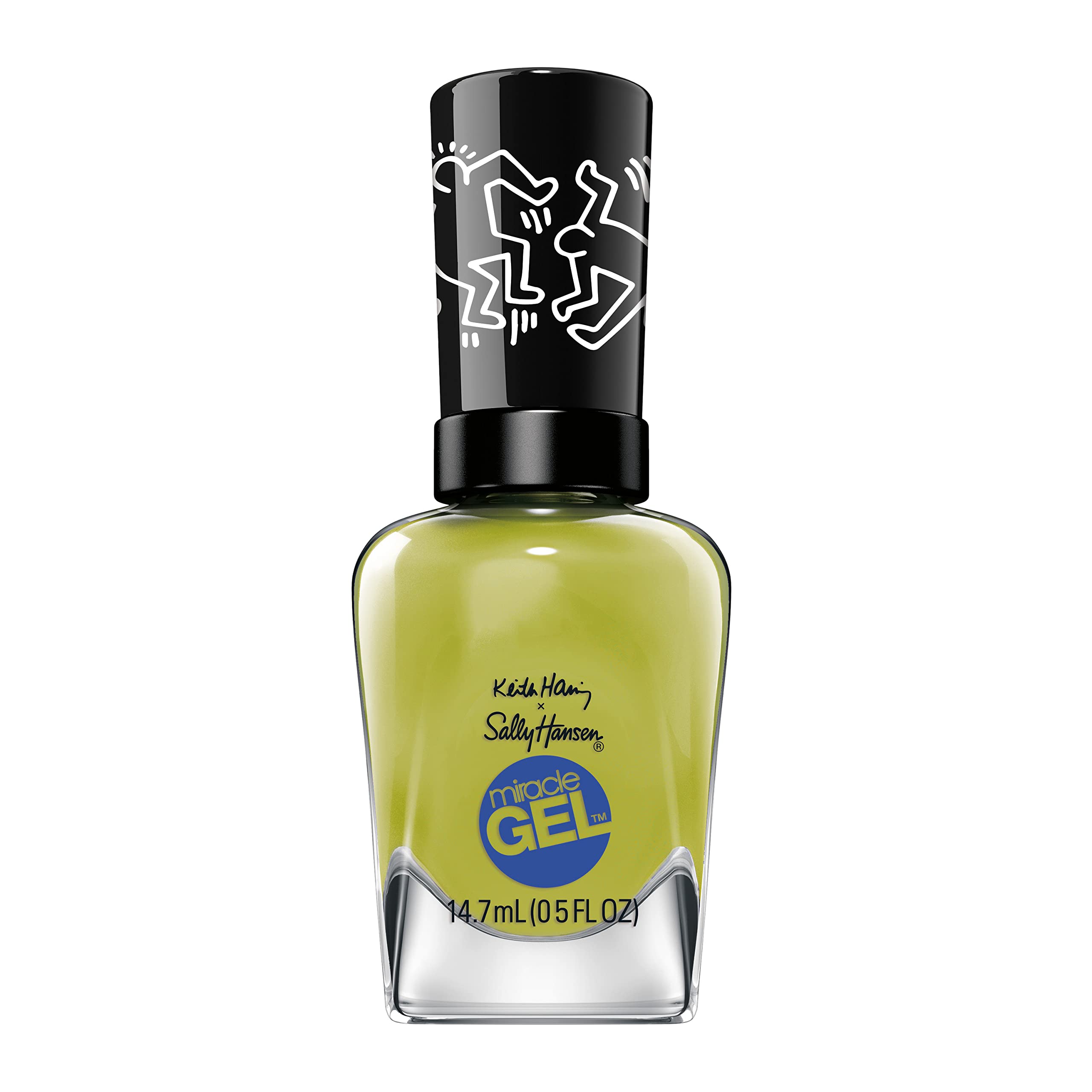 Miracle Gel Keith Haring - 920 Go Figures by Sally Hansen for Women - 0.5 oz Nail Polish
