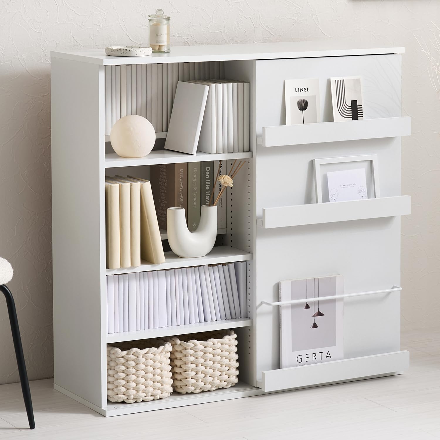 Amazon｜萩原 収納 コミックラック 大容量 推し活 【 コミック収納 約