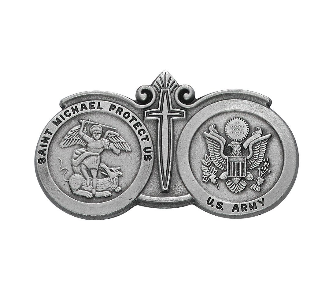 McVan St. Michael U.S. Army Visor Clip
