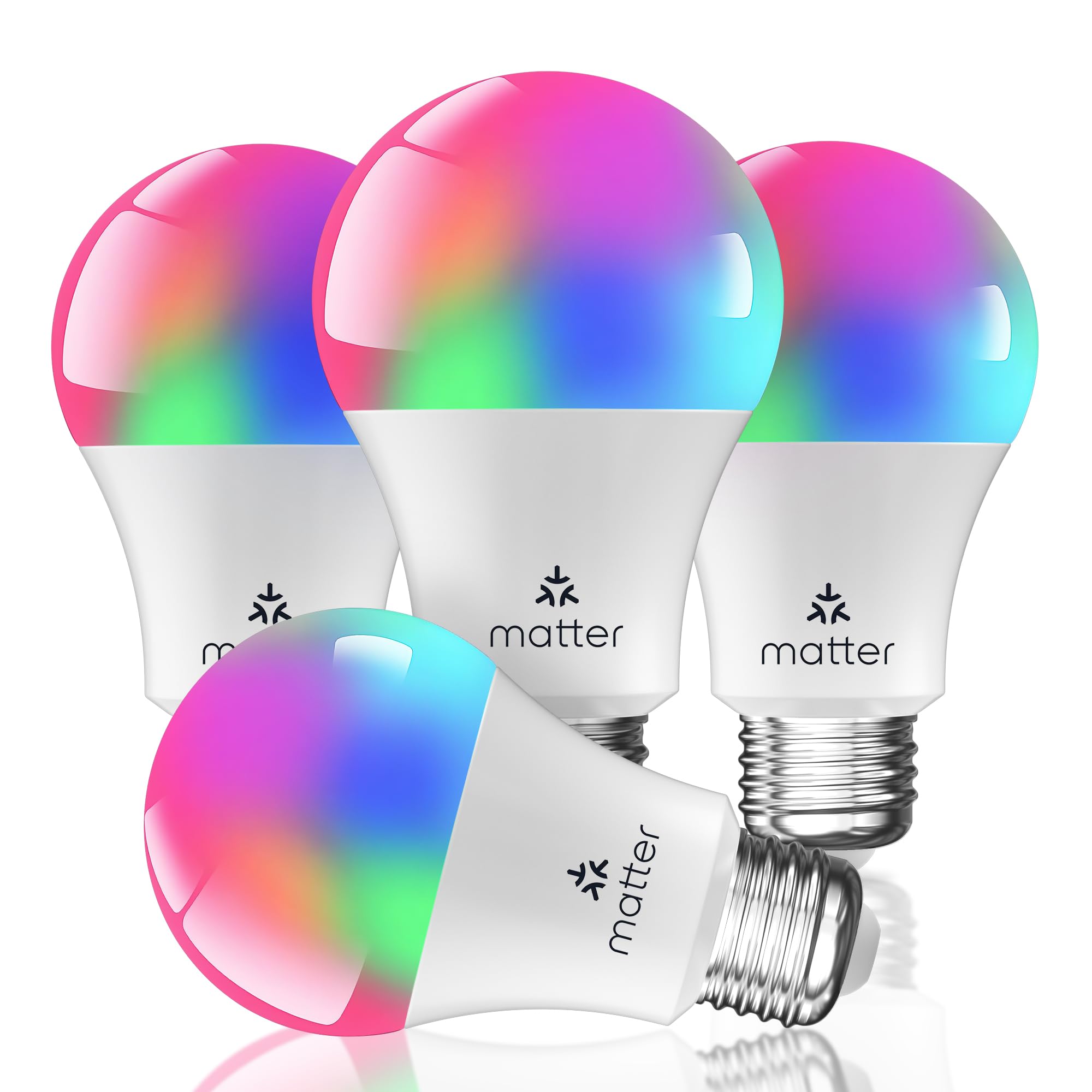 Matter smart light bulbs for apartments providing no-rewiring smart lighting for renters