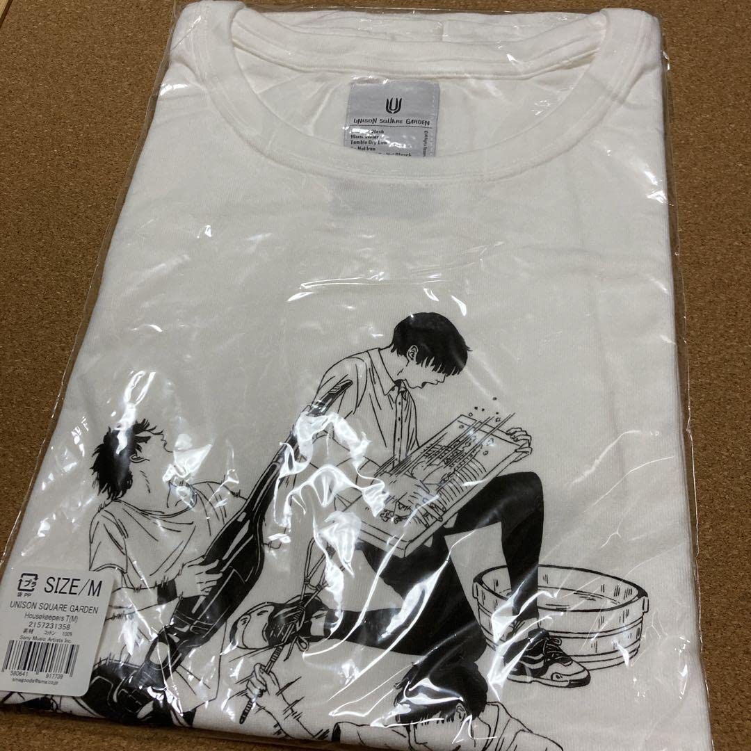 新品未使用 UNISON SQUARE GARDEN 2025 シャツM 2025 AutumnTシャツ黒 | ソニーミュージック公式オンライン