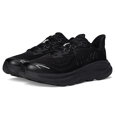 Hoka Kids Clifton 10 (Big Kid) Kids Shoes Black/Black
