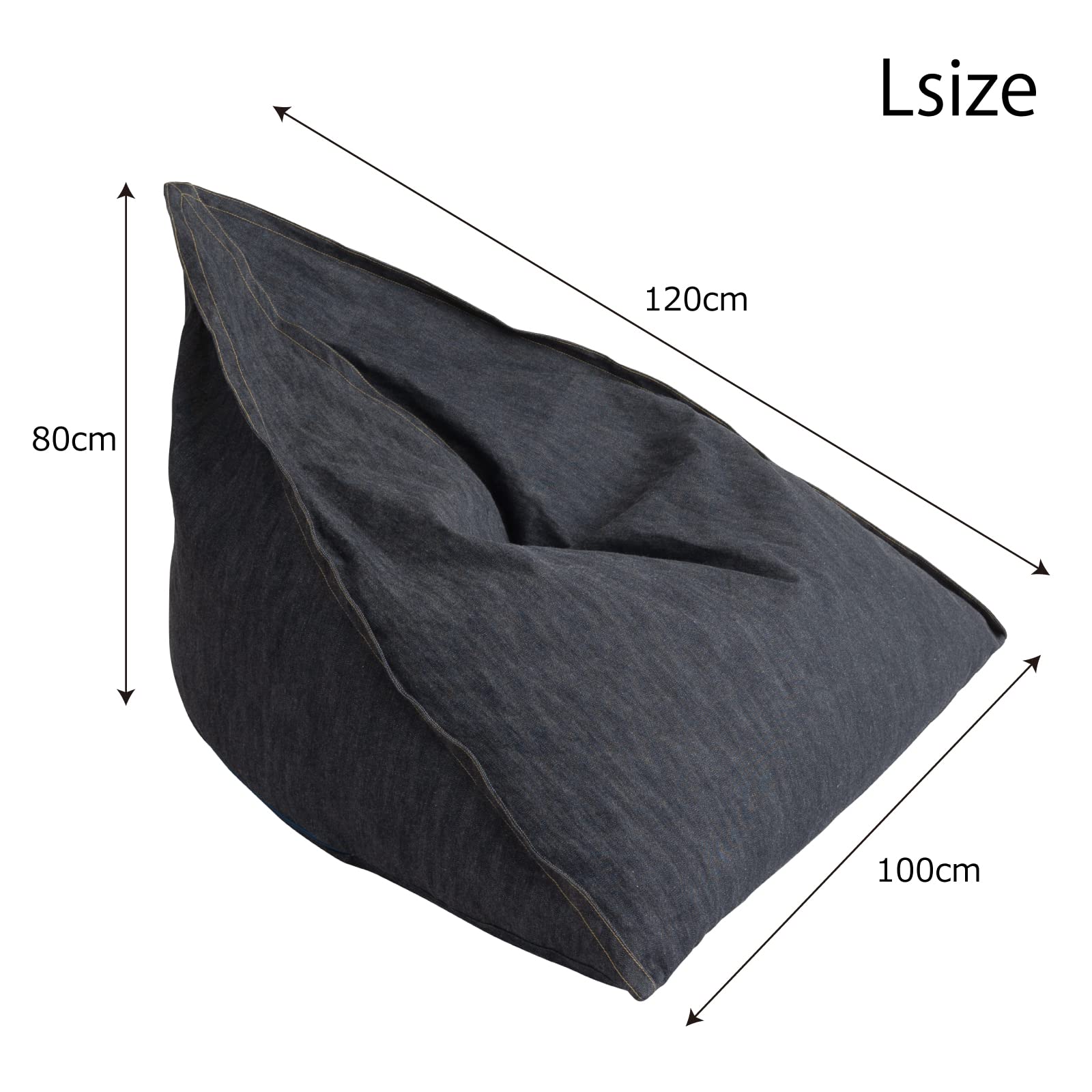 Amazon.co.jp: フレックス販売 ビーズクッション 日本製 カルム  