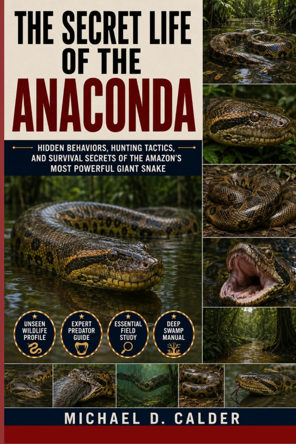 THE SECRET LIFE OF THE ANACONDA: Hidden Behaviors, Hunting Tactics, and Survival Secrets of the Amazon’s Most Powerful Giant Snake