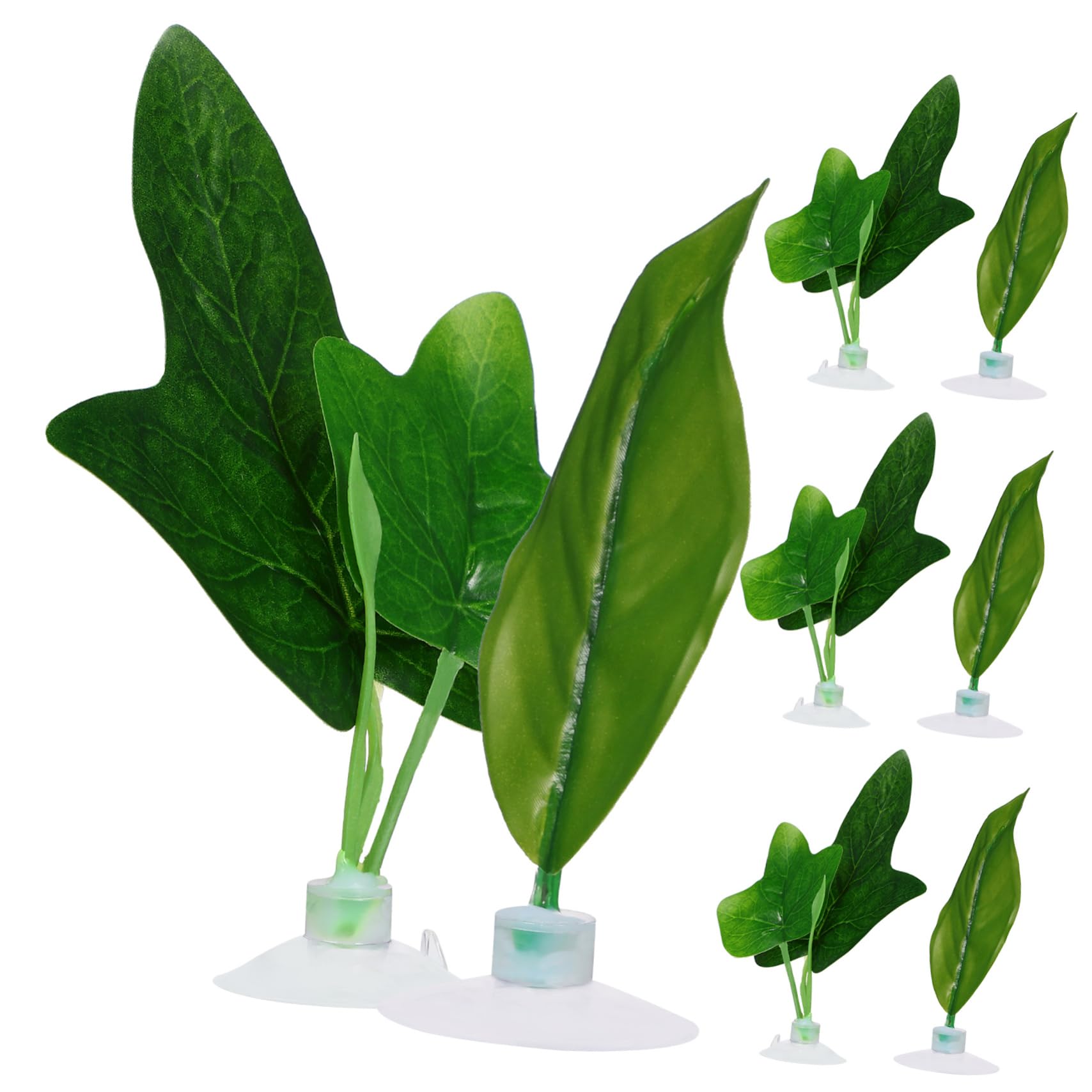 HKSDKABOP Fish Leaf Pad, Bed Leaf Hammock Fish Hideout Tank Decor For riums