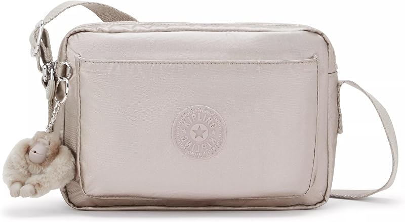 Women’s Abanu Medium Crossbody Bag, Lightweight, Adjustable Nylon Waist Pack with Multi-Compartment Zip Pockets
