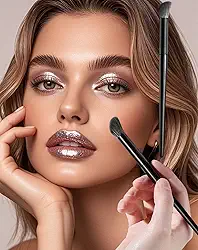 Pincel de sombra de nariz, contorno angular, pincéis de maquiagem, corretivo, sombra, cosméticos, corretivo, umbigo, dedo