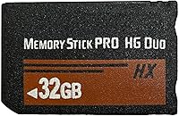 Vista 1 de Memory Stick PRO-HG Duo 32GB (MS-HX32A) para tarjeta de memoria de cámara PSP1000 2000 3000