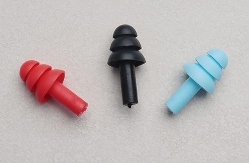 Miniatura 6 de SOWAK - 3 pares de tapones de silicona reutilizables para los oídos, flexibles, suaves, impermeables, con cancelación de ruido, para natación,