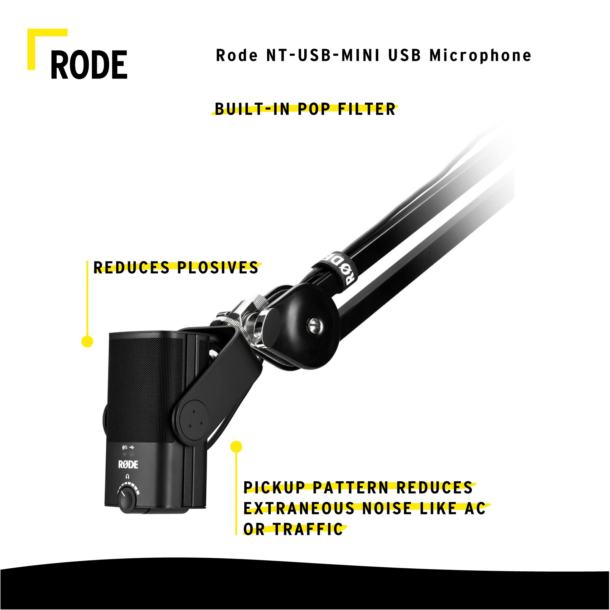 Amazon.co.jp: Rode NT-USB-Mini USBマイクセット Knox Gear USB 3.0