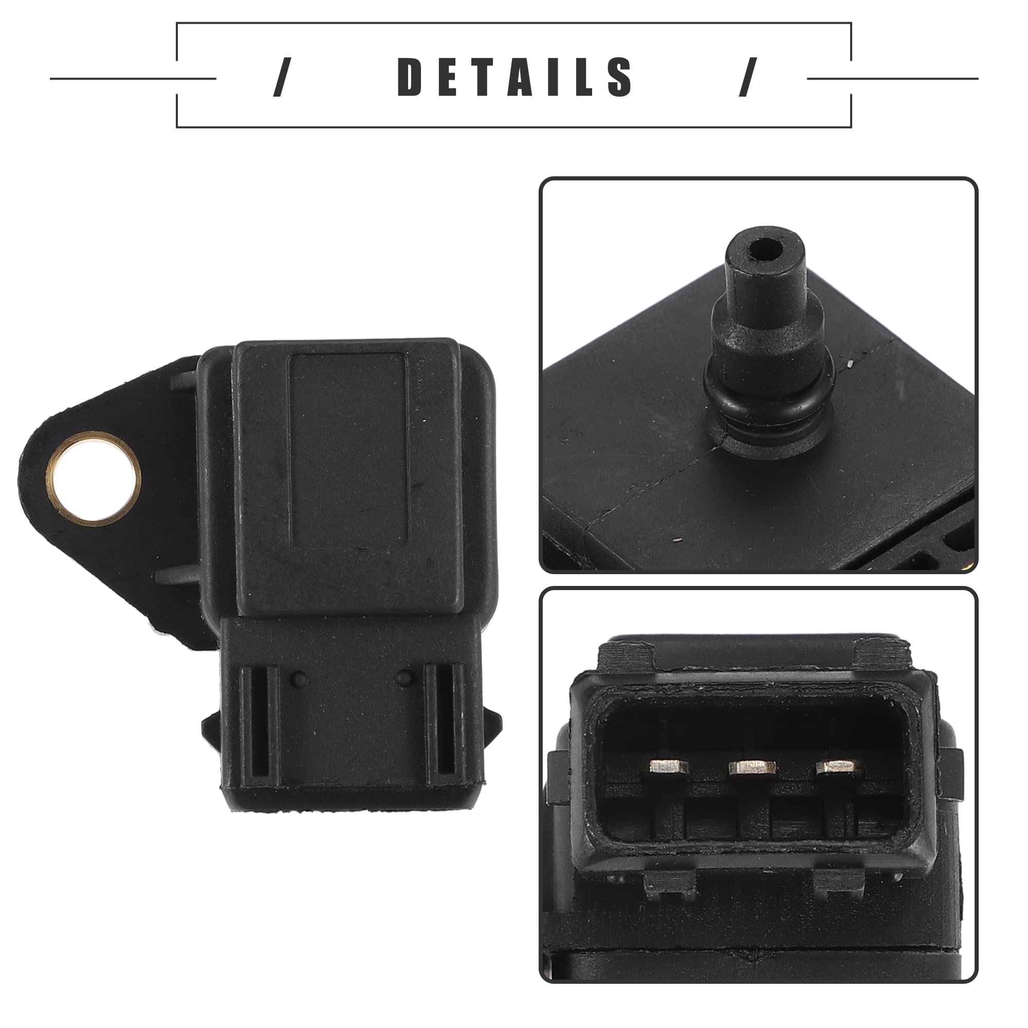 A ABSOPRO Collettore Aspirazione Sensore Pressione, per BMW 1 Serie, N.13617787142