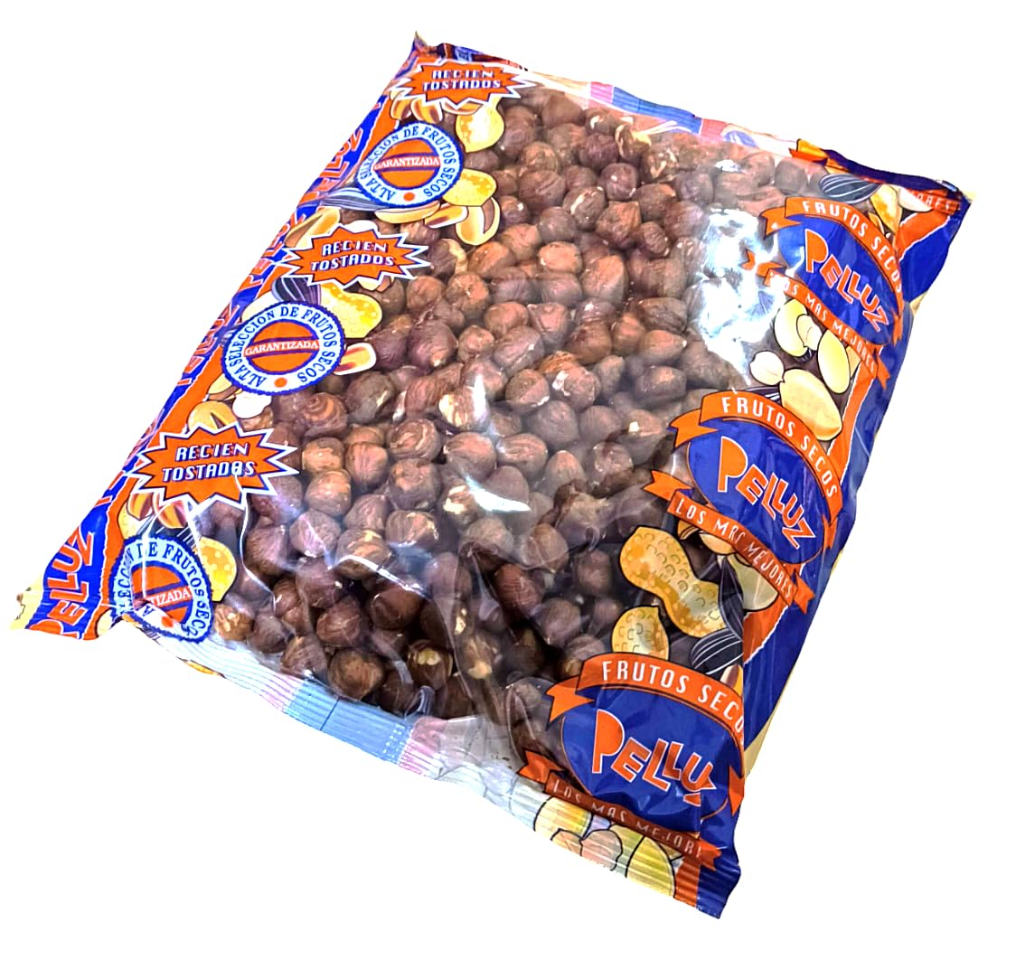 Avellanas Crudas 1 Kg - Naturales y Sin Procesar - Ideal para Snack Saludable y Repostería