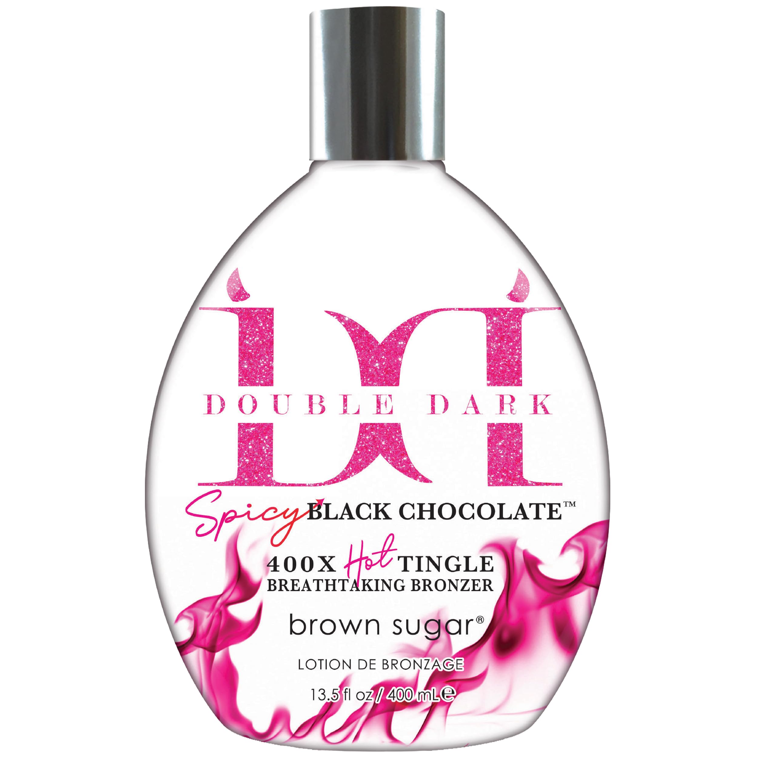 Tan Inc Brown Sugar Double Dark Spicy Black Chocolate 400X Hot Tingle Bronzer 400ml