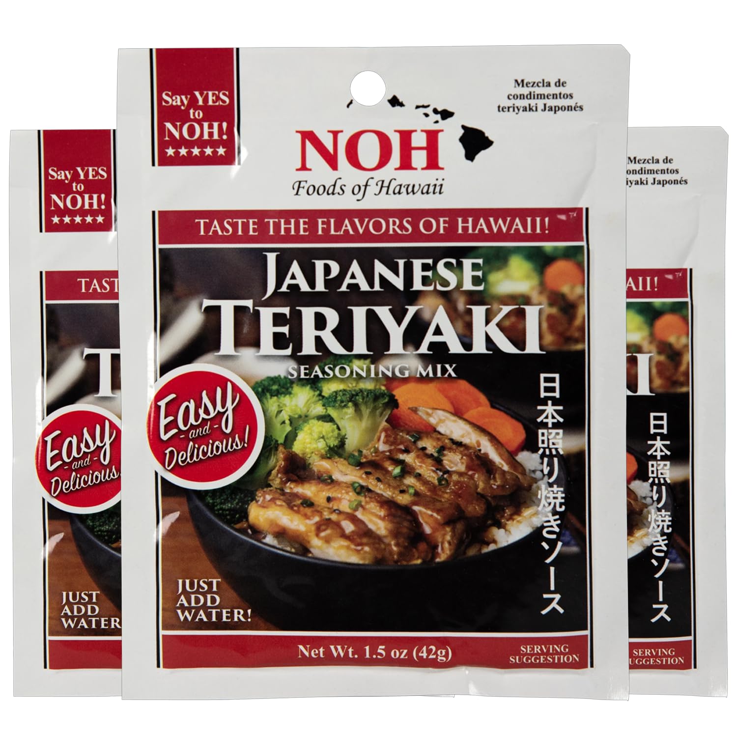 Amazon.com : NOH Japanese Teriyaki Seasoning Mix, 1.5 oz Packet