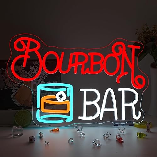 Miniatura 20 de Letreros de neón de café hasta cóctel para decoración de pared, luz de neón LED regulable, letreros de luz de café para iluminación de hogar, regalo