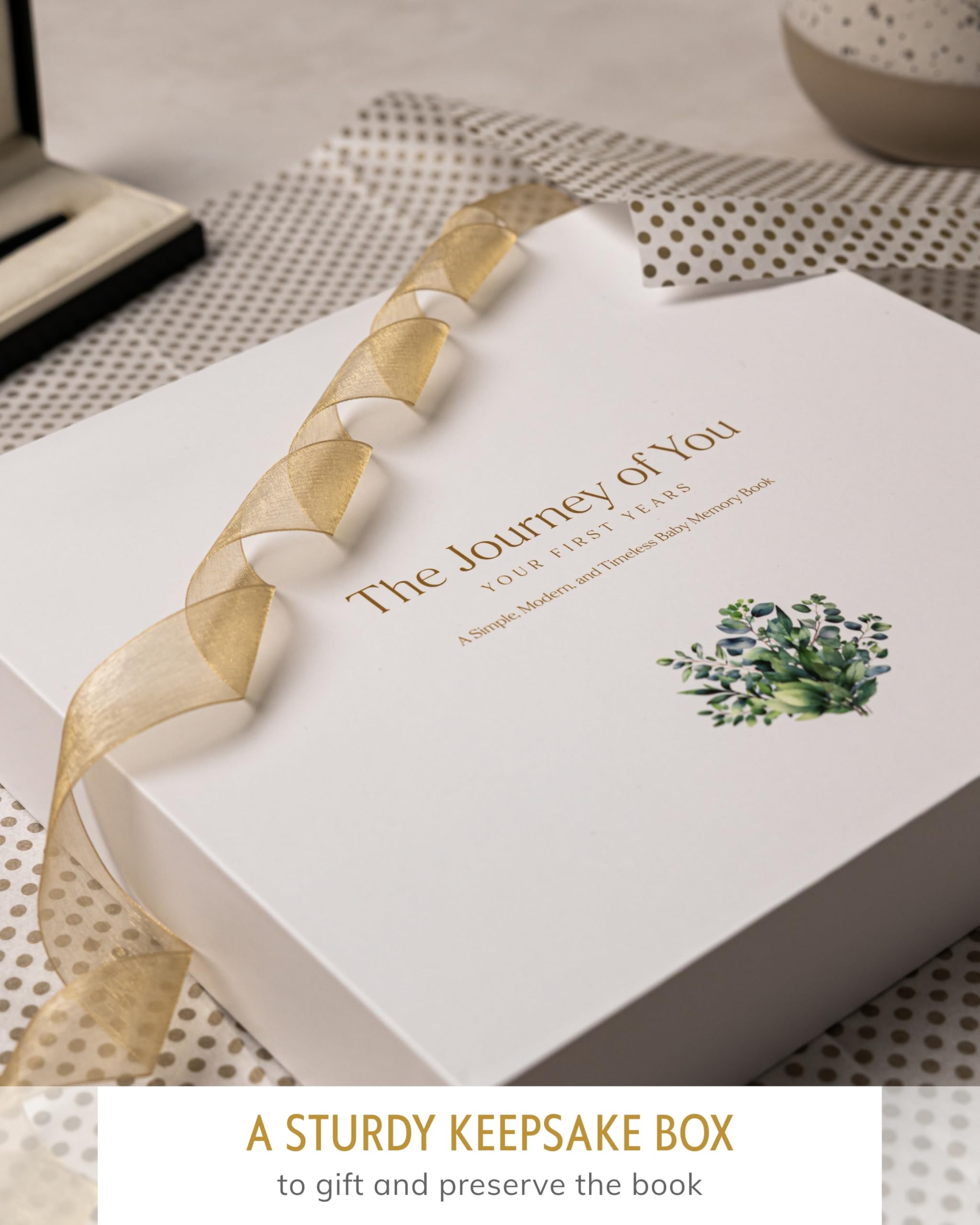 Babybücher für Babyparty – Geschenk Uni Botanischer Garten Andenken Memory Journal zum Protokollieren der Schwangerschaft und Neugeborenen Meilensteine – Fotoalbum Sammelalben für Mädchen oder