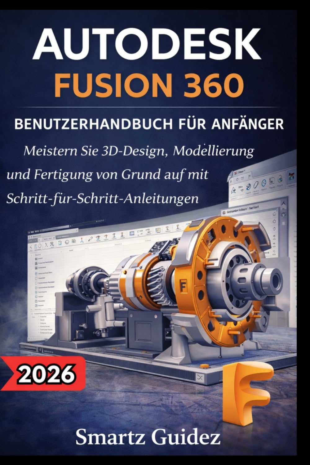 AUTODESK FUSION 360 BENUTZERHANDBUCH FÜR ANFÄNGER: Meistern Sie 3D-Design, Modellierung und Fertigung von Grund auf mit Schritt-für-Schritt-Anleitungen