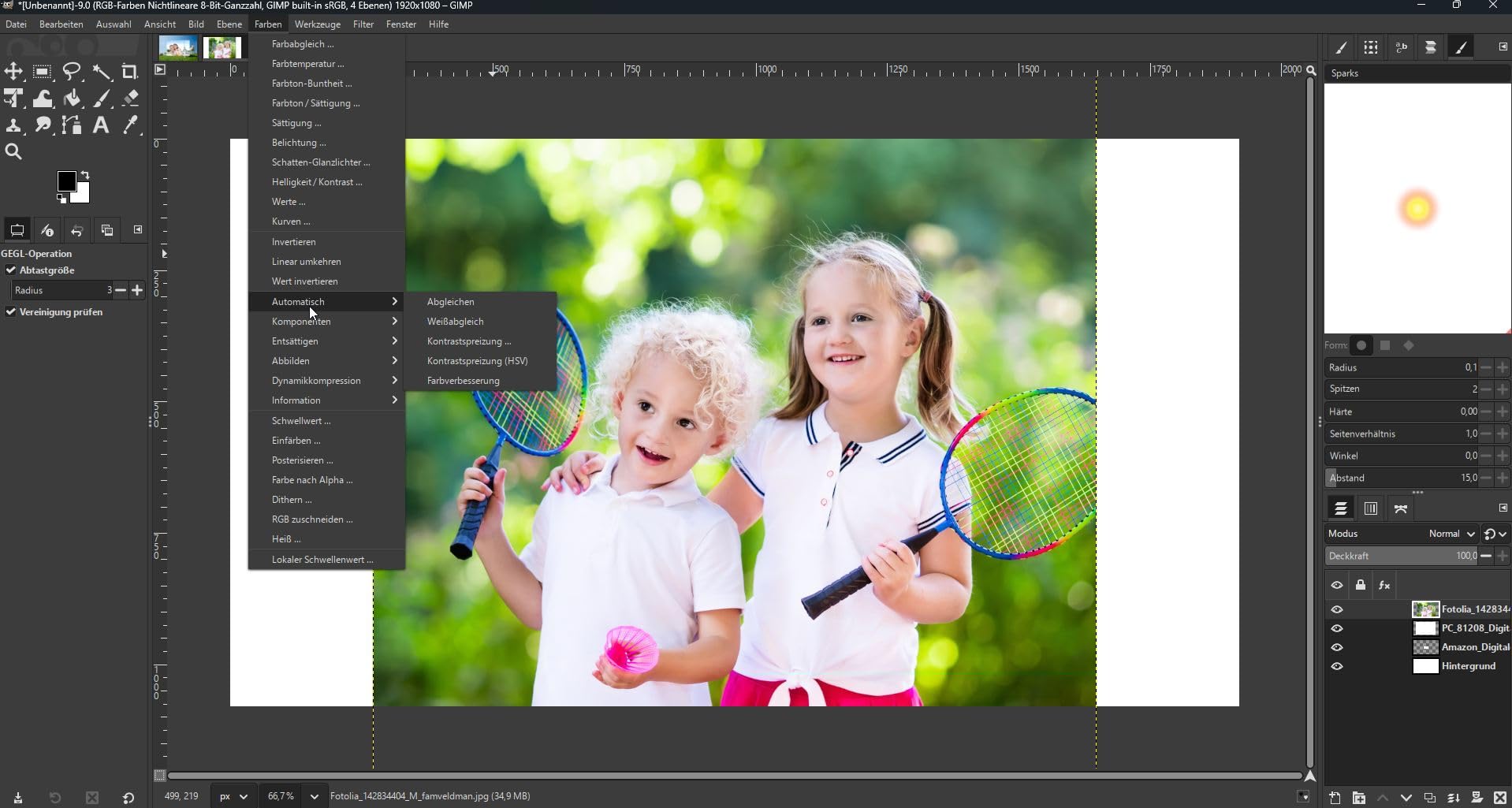 GIMP 3 Software Paket - Software, PDF Handbuch und tausende Cliparts - Bildbearbeitung für Einsteiger & Profis Fotos bearbeiten, retuschieren Effekte & Collagen erstellen für Win 11, 10, 8.1, 7