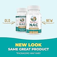 Vista 9 de MaryRuth Organics Suplemento NAC N-acetil cisteína Suministro de 2 meses NAC 1000 mg por porción Cápsulas veganas Precursor de glutatión