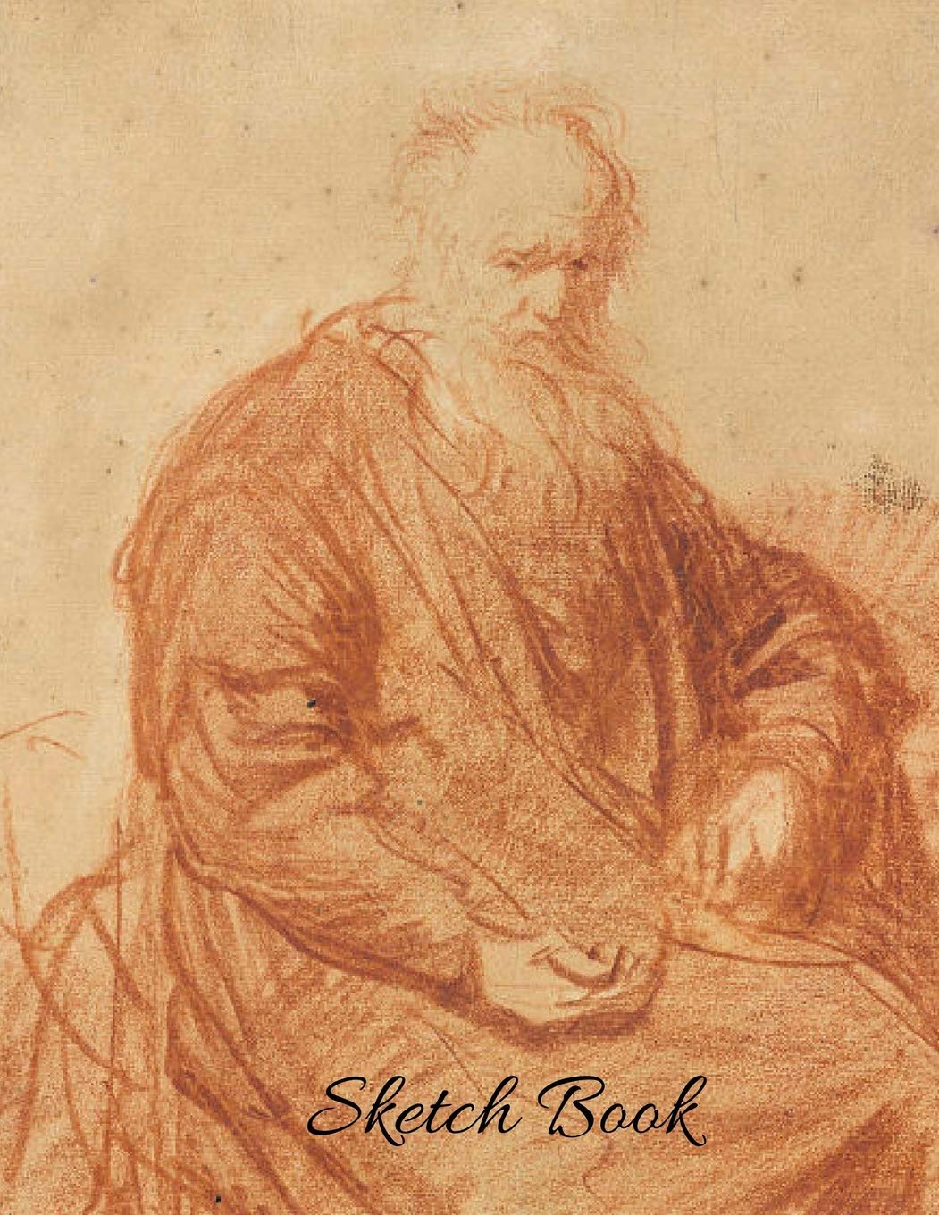 Sketch Book: Rembrandt Sketch Notebook/Journal Large (8.5x11) 100 Pages