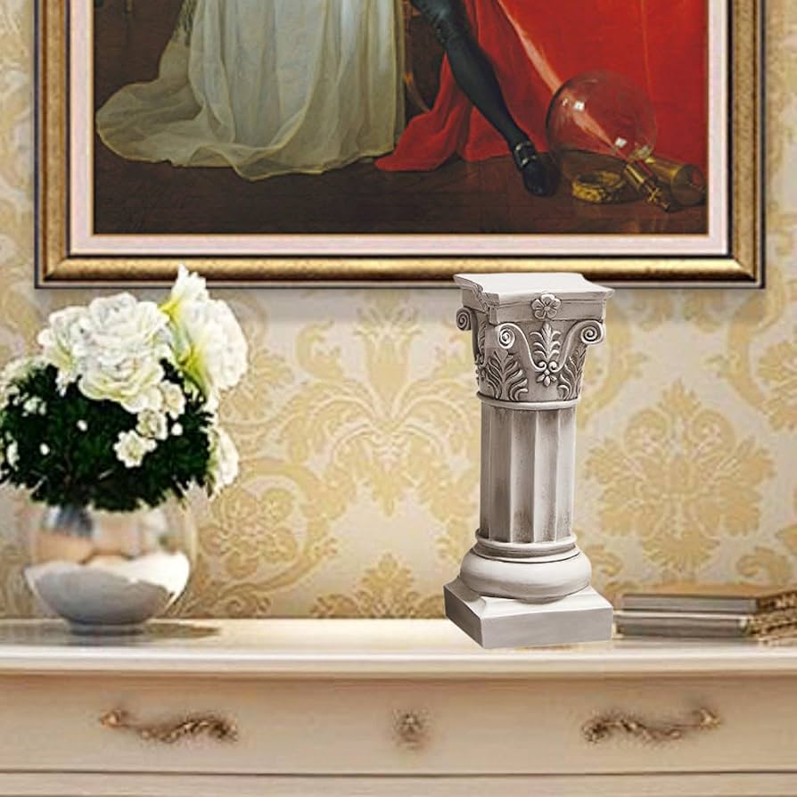 Amazon.co.jp: B Baosity ローマの柱の彫像の置物ギフト装飾