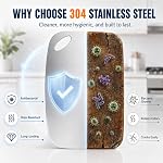 Cutting Board Non-Toxic, 304 Stainless Steel Cutting Board Double Sided, 15" x 11" Chopping Board for Kitchen, Dishwasher Safe Chopping Board for Meat, Vegetables or Fruit, Large