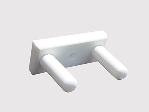 Miniatura 4 de Soporte de pared de espada vertical estándar (fabricado en los Estados Unidos) (blanco)