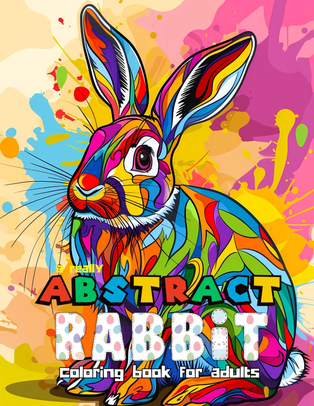 A Really Abstract Coloring Book For Adults: For Stress Relief, Loss Of Anxiety, Mental Clarity, Focus & Relaxation For Teens, Adults & Seniors