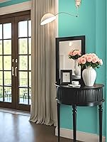 Vista 304 de Dimoon 236''x17.7'' White Thicken Peel and Stick Wallpaper Contact Paper Modern Self Adhesive Wall Paper Removable Renter Friendly Textured Solid