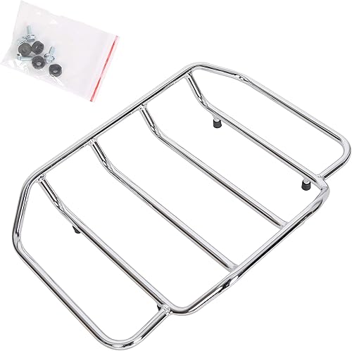 Miniatura 9 de ECOTRIC Tour Pack Maletero con portaequipajes desmontable compatible con Harley Road King Touring 1997-2008 (2 paquetes)